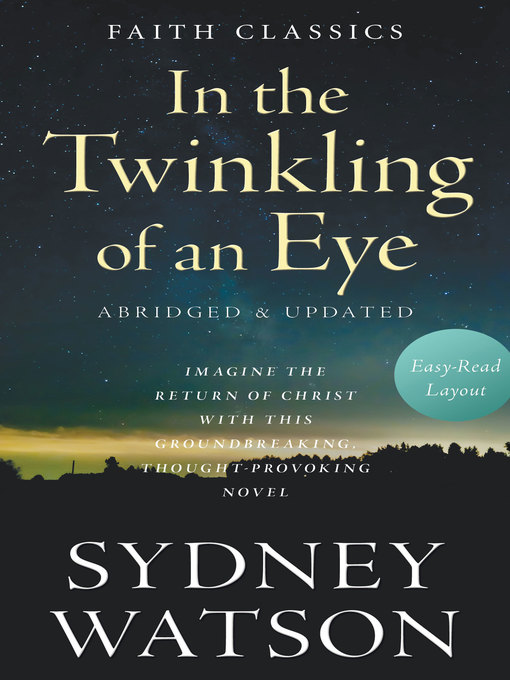 Title details for In the Twinkling of an Eye by Sydney Watson - Available